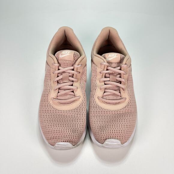 Nike Tanjun Particle Beige Running Shoes Lightweight 812655-202 Women's Size 8 - Picture 3 of 10